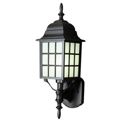 Trans Globe Lighting 4420 BK 1 Light Coach Lantern in Black